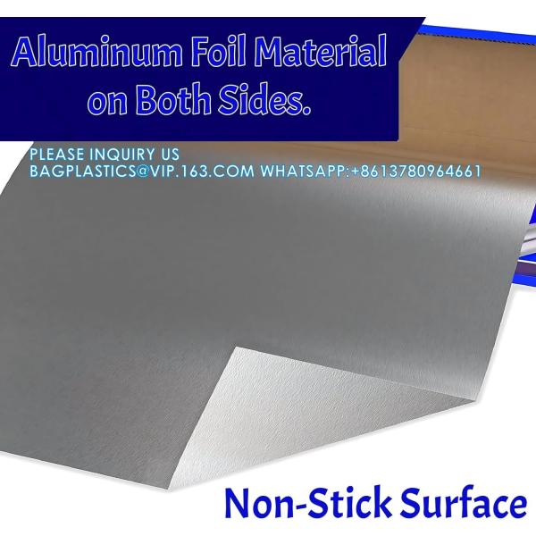 Aluminum Foil Wrap Roll 12 In X 1000 Ft Heavy Duty Commercial And Home Use For Food, BBQ, Grilling, Cooking, Baking