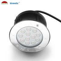 12 lumière blanche extérieure imperméable d'eau du fond de piscine de la couleur du watt IP68 6500K