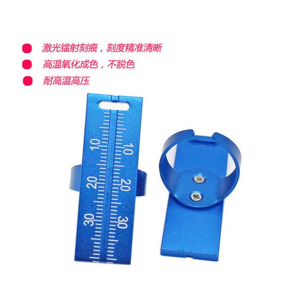 Elevada precisão Endo dental da régua do anel roxa/cor azul/vermelha disponível