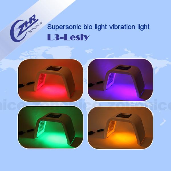 Equipamento de uso doméstico profissional Pdt 7 cores para tratamento de acne facial