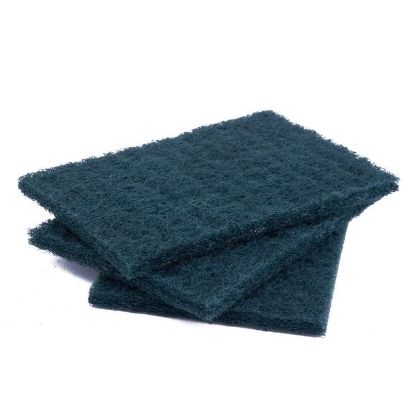 Pad de nettoyage en nylon non tissé pour le nettoyage de cuisine 15x10cm