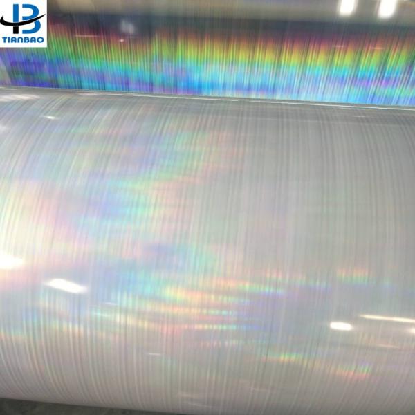 Материал упаковки одежды ПВХ декоративная пленка из ПЭТ-материала в серебре и золоте