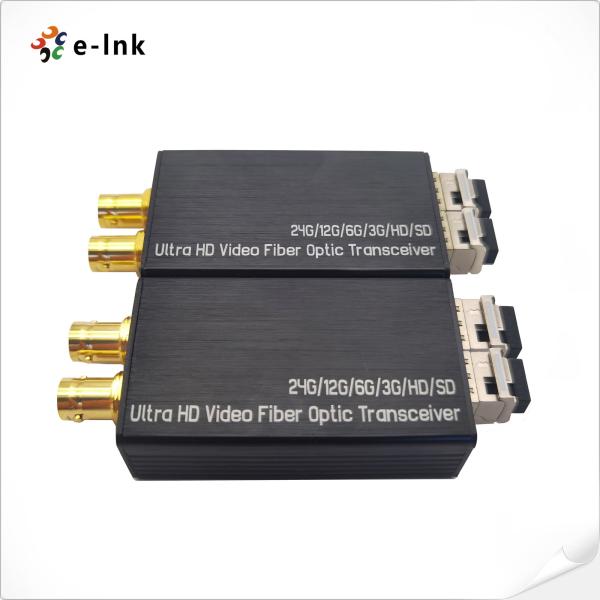 Conector duplo 20K 24G SDI da fibra ao conversor de fibra ótica