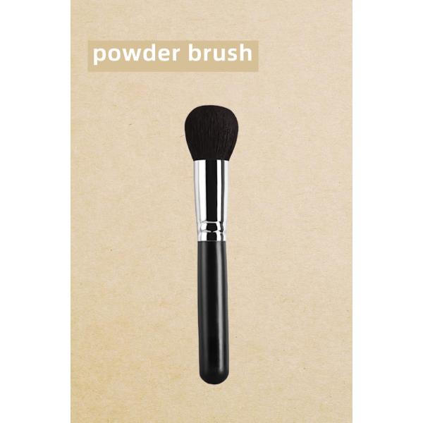 A18 Fine Light Peak Goat Hair Cosmetic Foundation Brush Eco Friendly