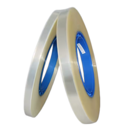 5.4-81.5mm Wide Cover Tape, Heat-Seal/Self-Adhesive Optional, PET/PS, Anti-Static Treated