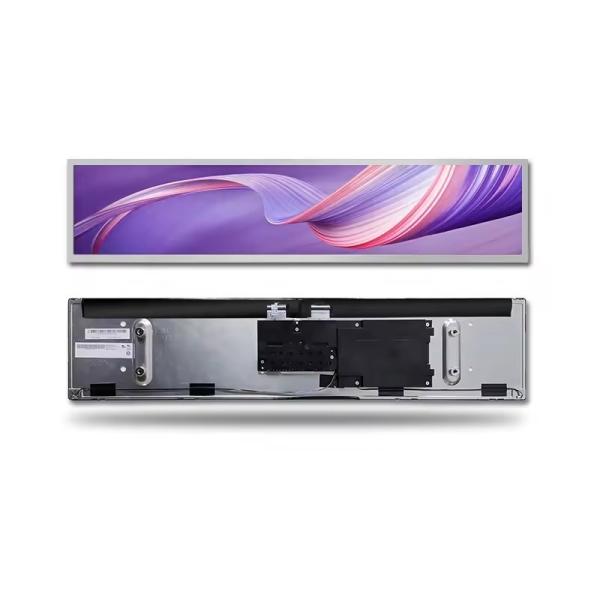 AUO Sunlight Readable LCD Screen 4k Ultra HD LCD Monitor 1920x360 LVDS 600 Brightness 28 Inch
