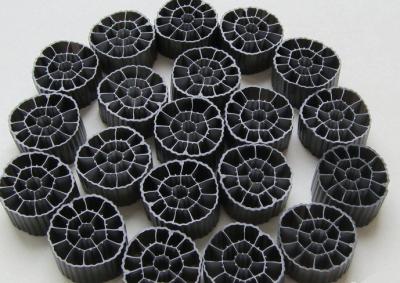 Meios de filtro de Aquaponics MBBR para o tratamento de águas residuais, filtro da cama movente de K3 K5 K1