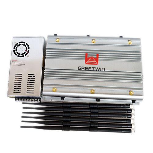 VHF UHF Light In Weight Cell Phone Signal Jammer Jamming up to 80 Meters