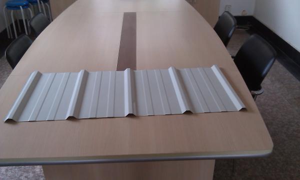 26 Gauge X 914mm AA3003 / 3004  Corrugated Ral Color Pre Painted Aluminum Sheet For Roofing And Wall Cladding Material