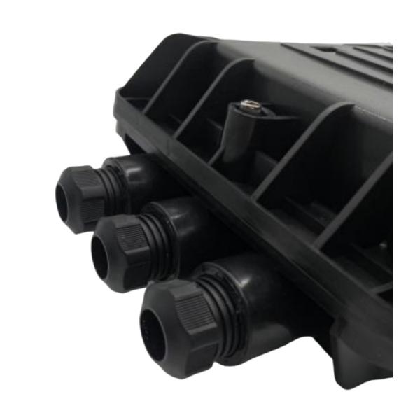 500 mmx230 mmx110 mm IP68 Fibra Óptica Resistente à Água Caixa Externa 12-48 Núcleos Caixa de Distribuição