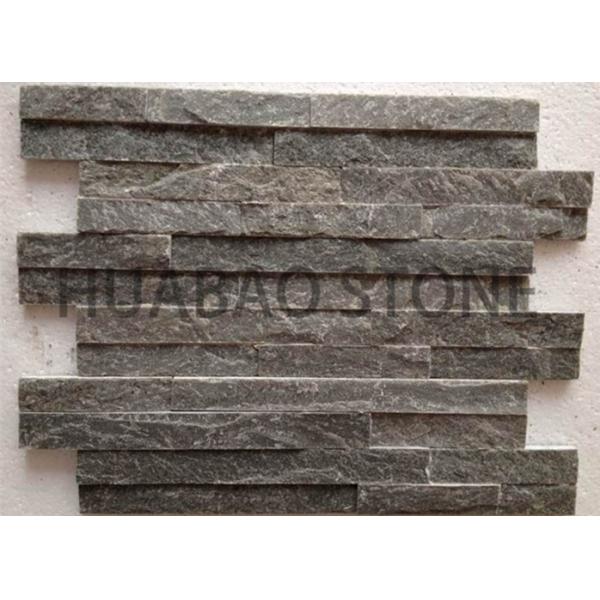 Black Galaxy Slate Cultured Stone Panels For Interior Exterior Wall Cladding
