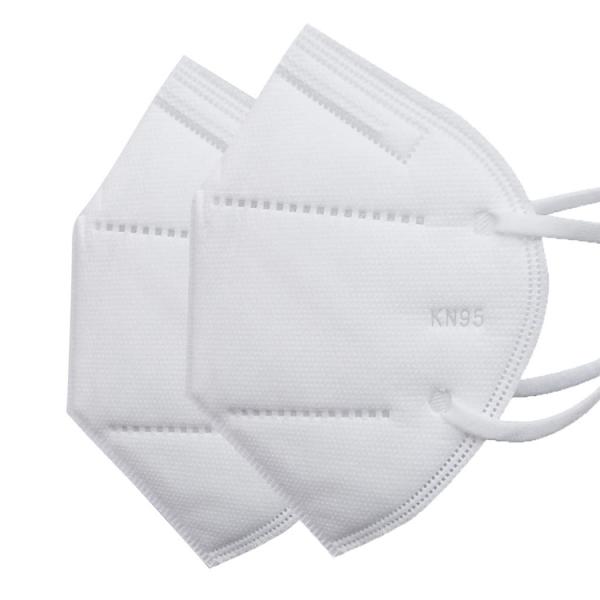 Melt Blown Fabric Disposable Protective Mask White Color For Personal Care