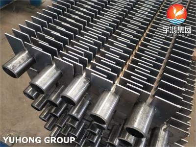 Seamless Steel Square ASME SA270 TP316L Tube Fins H Type Heating Transfer System Economizer