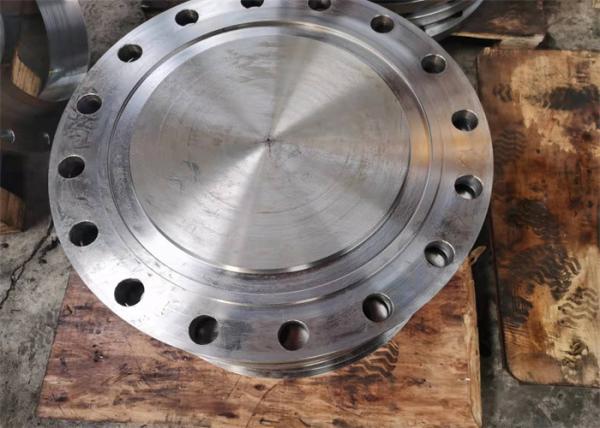 SCH10S Carbon Steel Blind Flange PN 25 PN10 Yellow Painted For Petrochemical Industy