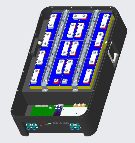 48 Volt 100Ah Solar Batteries For Home Compact Battery Energy Storage System