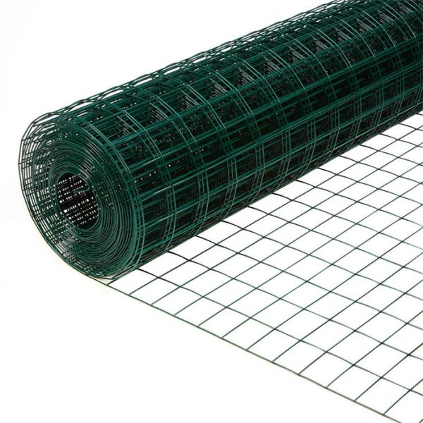 Galvanized 1/2'' Stainless Steel PVC Welded Wire Mesh Hardware Cloth Roll