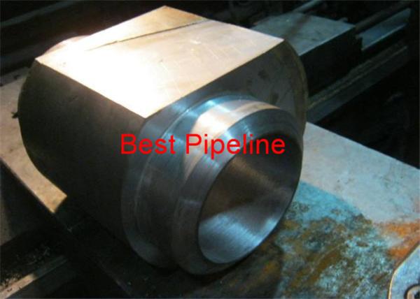 Stainless Steel Forged Pipe Fittings ANSI/ASME B 1.20.1 Long Service Life