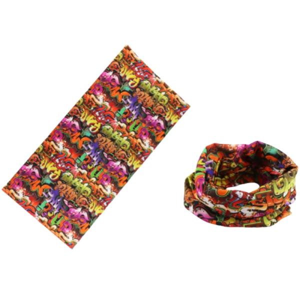 Full Colour Printed Multifunction Buffs Headwear For Sports And Outdoor