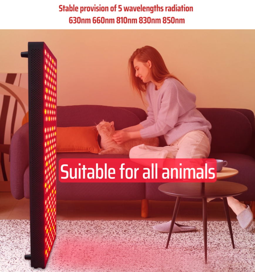 Режим пульса 300 шт. светодиодный инфракрасный светильник для всего тела, панель для светотерапии красным светом для лица