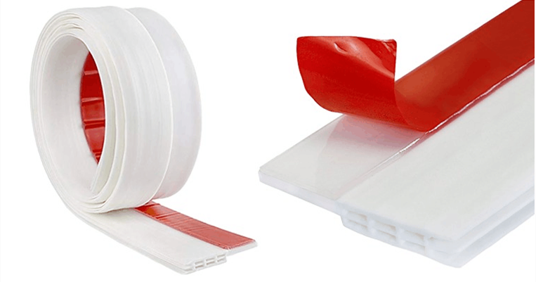 Door Sweep with Strong Adhesive Silica Gel Door Bottom Seal Door Draft Used Stopper