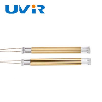 lampe d'infrarouge de la vague 1700W moyenne, appareil de chauffage de lampe de quartz de 15x33mm
