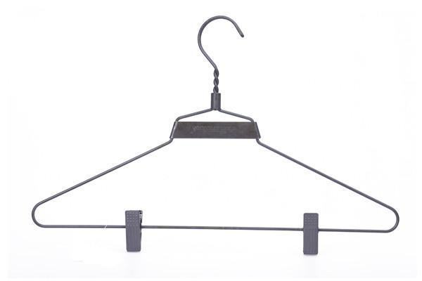 Betterall Wholesale Thin Hanger With Clips Metal Suit Hangers