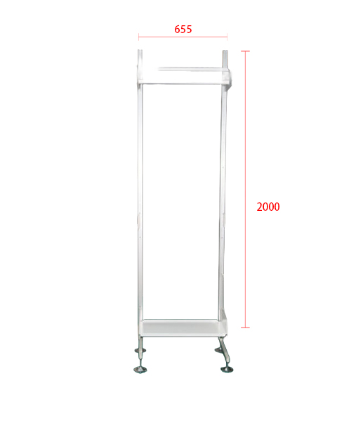 Nordic Minimalist Standing Type Shelving System Metal Modular Shelves Drawer Durable Height Adjustable Multifunction Wardrobe