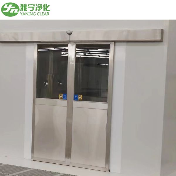 YANING GMP Standard Stainless Steel Air Shower With Electromagnetic Interlock for Clean Room Use