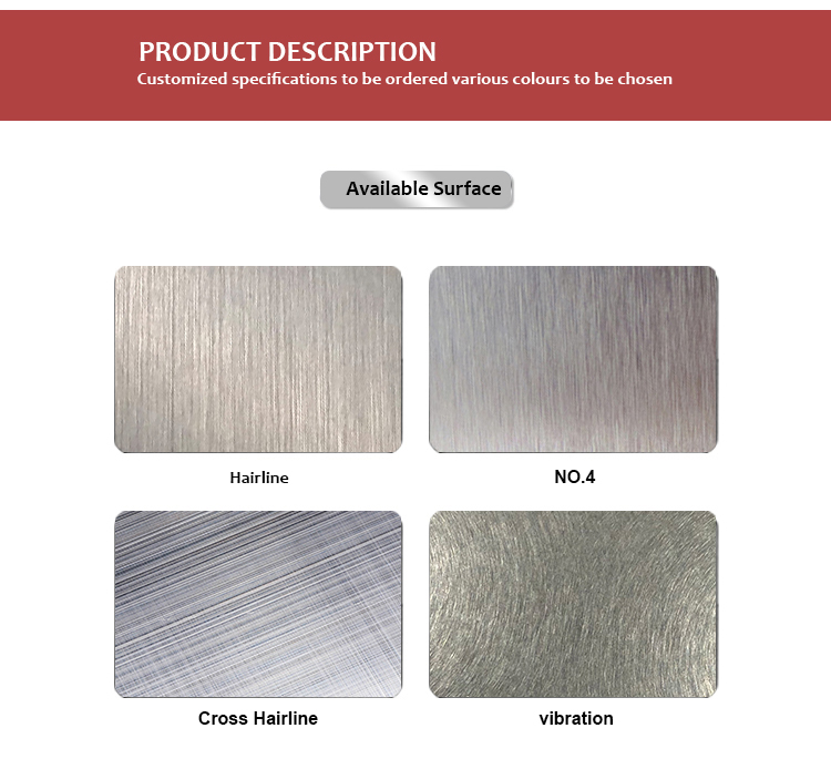 ODM Welding 2B Finish 316 Stainless Steel Sheet Metal Corrosion Resistance