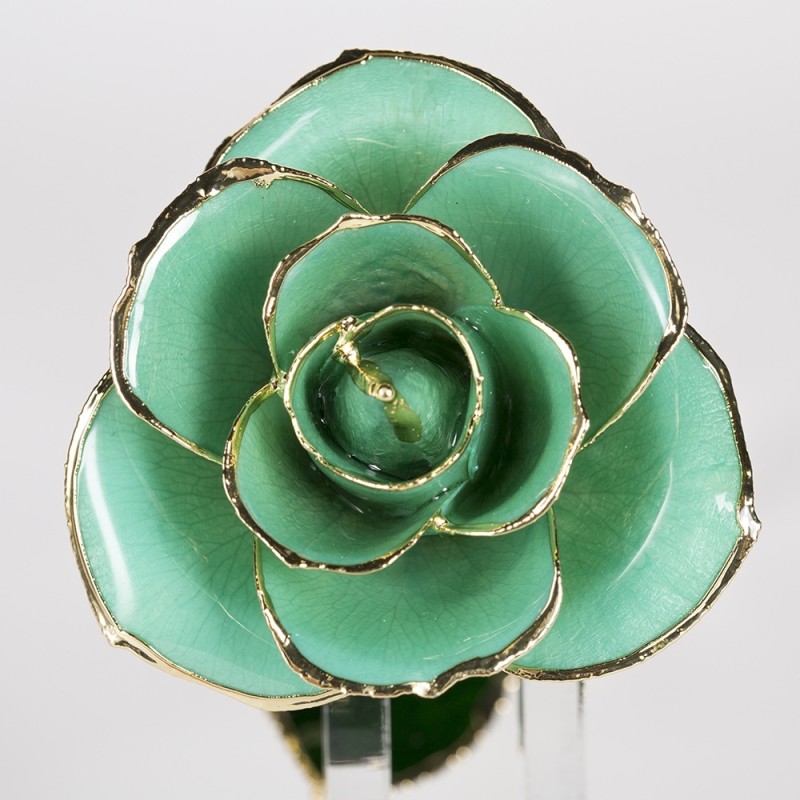 Real Rose Dipped in 24k Gold Eternal Rose Flower Real Preserved Rose  Preserved Fresh Flower Preserved Gold Rose