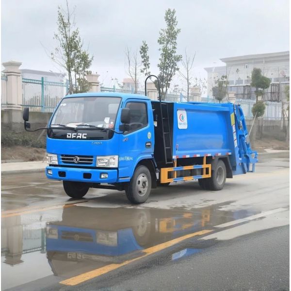 Dongfeng 6Cbm -20Cbm Waste Compactor Garbage Truck , Compressed Rubbish