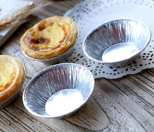 Plateau au goût âpre de cuisson d'oeufs jetables, conteneurs de pâtisseries de