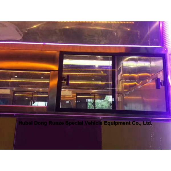 Custom Color JAC Mobile Kitchen Truck , Street Mobile Fast Food Van