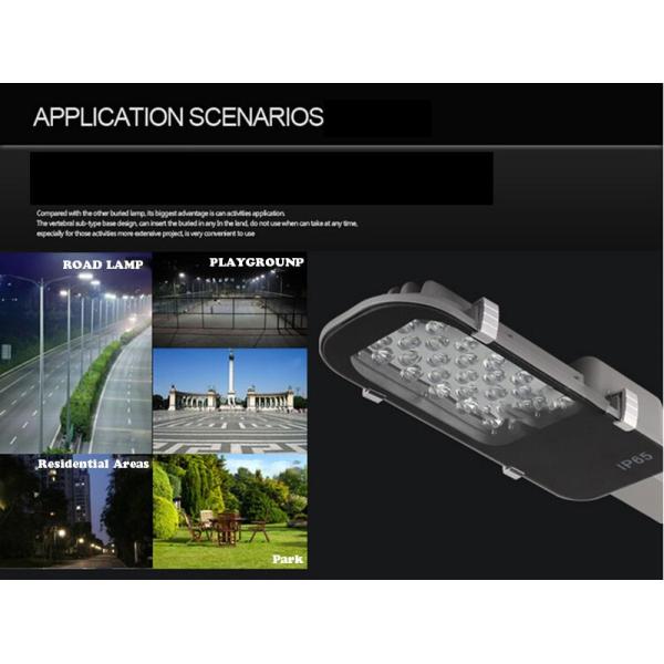 3000k Led Street Light Energy Savings 100 Watt Pole Mounted Street Lights