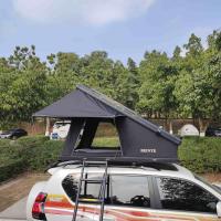Black Khaki X Type Bracket Car Rooftop Tent With Customized Logo