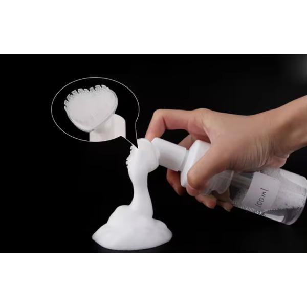 Новый дизайн пользовательский жидкий мыло распределитель насос щетка головная крышка для ухода за кожей