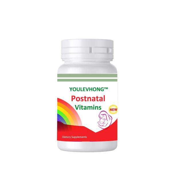 Comprehensive Postnatal Vitamins Gummies With 400 IU Vitamin D Iron 28 Mg And Vitamin C 120 Mg Energy Release & All Round Health