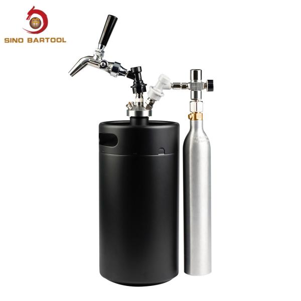 Sodastream carbonatou o sistema pressurizado vácuo da torneira de 5l Mini Keg Ball Lock Beer