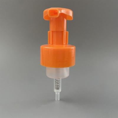 Bomba de espuma de plástico de 43 mm para sabão de lavagem manual e cuidados corporais personalizados