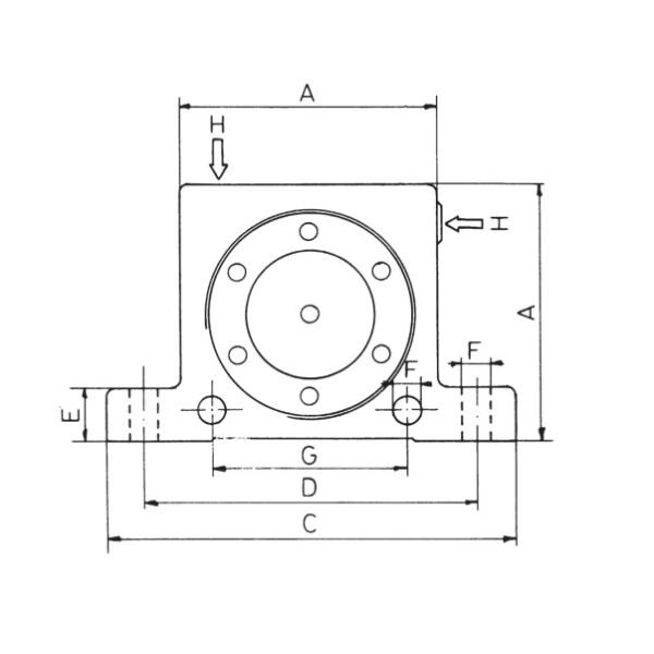 R Simply Constructed High Frequency Roller Vibrators Continuously Variable Series