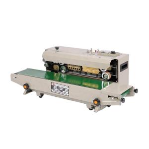 DUOQI FR900 Máquina de costura contínua de selos de mesa de mangas encolhidas