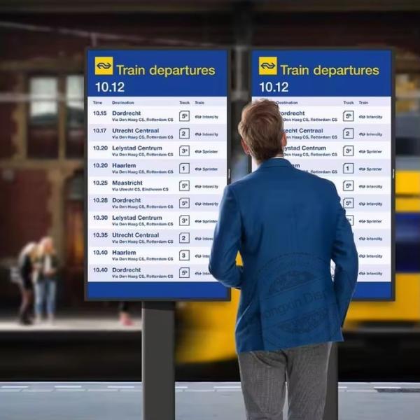 Display de janela digital sem fio de alta taxa de atualização com tamanho de painel amplo