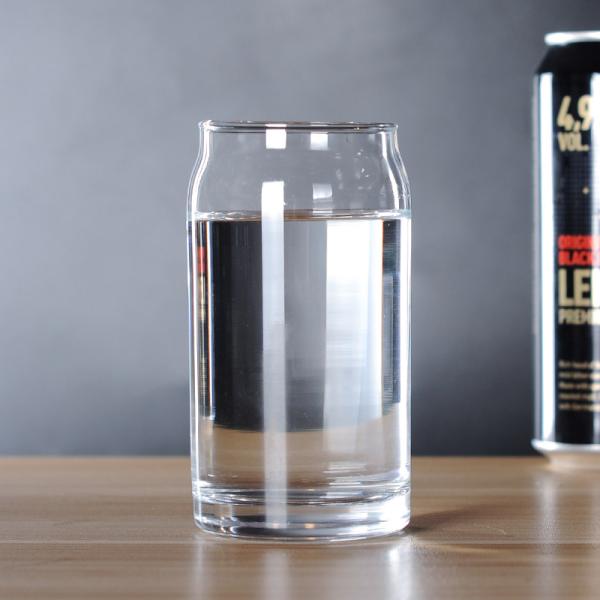 13oz Beer Glasses Crystal Clear Construction With Logo Printing Service
