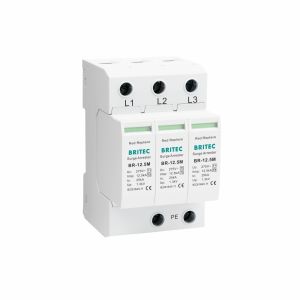 275Vac 12.5kA 3 Poles Spd For Lightning Protection Type 1+2/ Class I+II