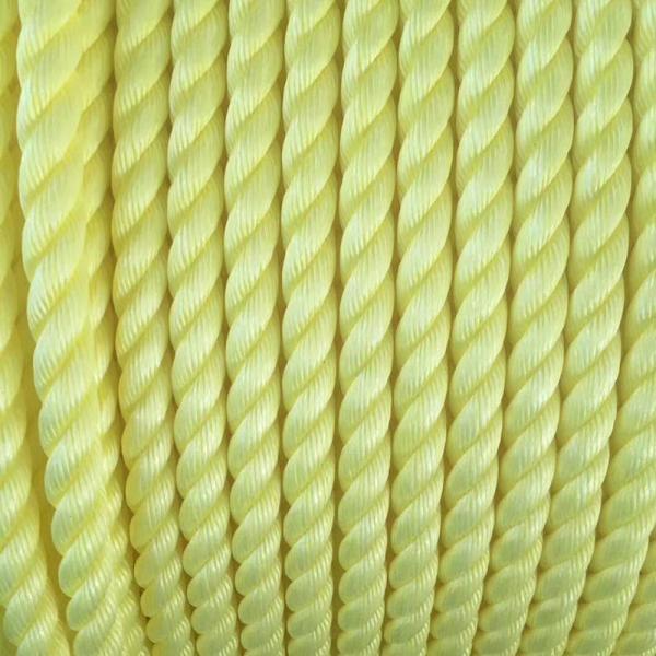 Twisted PE Rope 100% Virgin Material PE Twisted 3 Strands Rope for Fishing and Marine