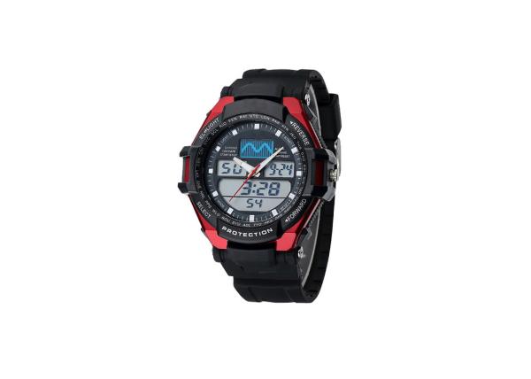 Plastic Chronograph Children'S Digital Watch Digital Timepieces With TPU Strap