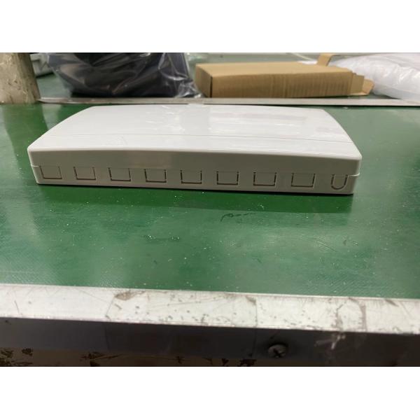 Fiber Optic Termination Box for FTTH Indoor Wall Mount with 8 Core Capacity
