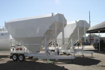 27 T-30 T Portable Cement Silo  / Industrial Mobile Cement Silo With Auger