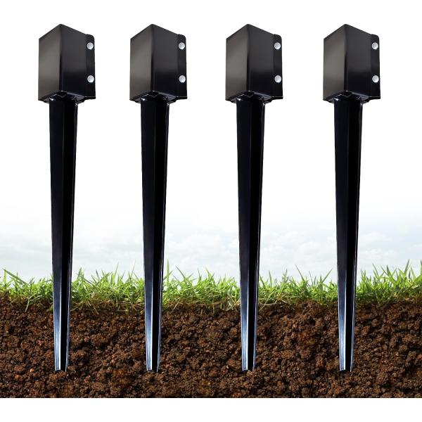 4x4 Post Base Brackets Идеально подходит для почтовых ящиков