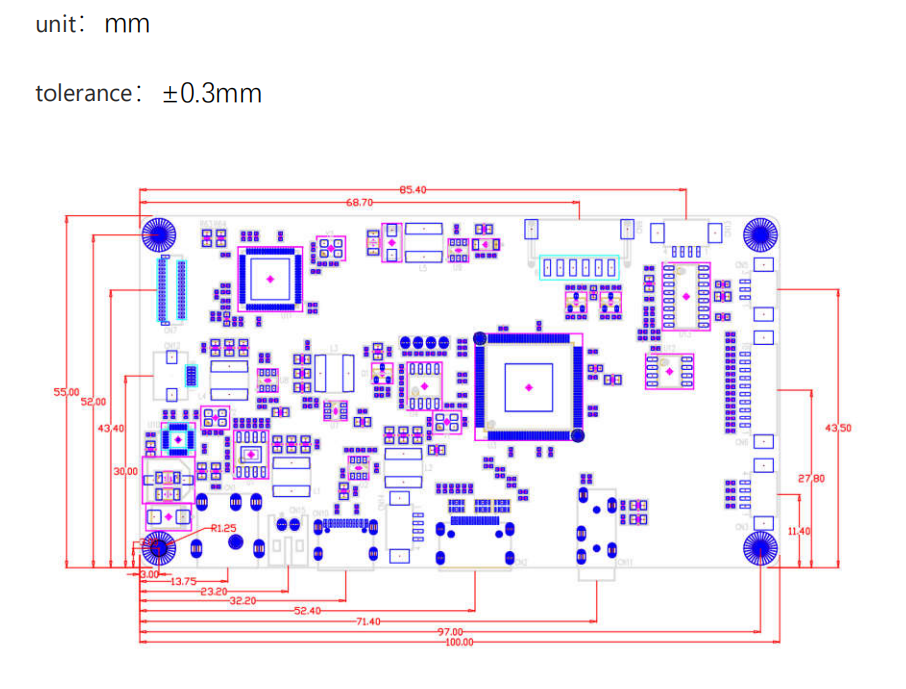 HDMI To MIPI Driver Board With Mini HDMI 1.4 Input / MIPI DSI Output